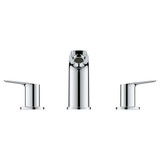 Grohe Bauloop 20225001 8-Inch Widespread 2-Handle M-Size Bathroom Faucet 1.2 GPM in Grohe Chrome