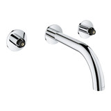 Grohe Atrio 20663000 2-Handle Wall Mount Faucet 1.2 GPM in Grohe Chrome