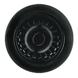 Mountain Plumbing MT3140/MB 1-1/4" P-Trap - Traditional Style with High Box Flange in Matte Black Finish