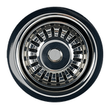 Mountain Plumbing MT3140/PN 1-1/4" P-Trap - Traditional Style with High Box Flange in Polished Nickel Finish