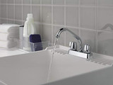 Peerless P299232 Core: Two Handle Laundry Faucet Without PopUp: Chrome