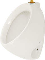 Toto UT104E#01 Low Consumption Commercial Washout Urinal, .5 gpf w/ Top Spud: Cotton