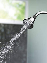 Peerless Universal Showering Components 76551C Water-Saving Five Spray Massage Shower Head in Chrome Finish