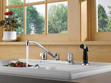 Peerless Core P226LF Two Handle Kitchen Faucet in Chrome Finish