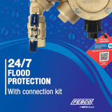 FEBCO 825DBV RPZ Backflow Preventer 3/4 Inch Bronze