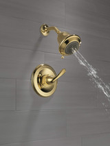 Delta Classic T13220-PBSHC Monitor 13 Series Shower Trim - Single Handle Lever: Polished Brass