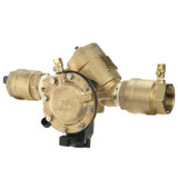 Febco 825Y 2 Inch Bronze Reduced Pressure Zone Y Pattern Backflow Preventer Assembly with Quarter Turn Shutoff - 825HBV