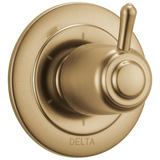 Delta 6-Setting 3-Port Diverter Trim in Champagne Bronze Finish - T11900-CZ