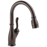 Delta Leland Single Handle Pull-Down Kitchen Faucet with Touch2O & ShieldSpray Technologies in Venetian Bronze Finish - 9178T-RB-DST