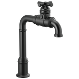 Delta Broderick True Bar Kitchen Faucet in Matte Black Finish - 1990LFC-BL