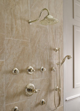 Delta Cassidy 6-Setting 3-Port Diverter Trim - Less Handle