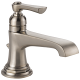 Brizo Rook 65060LF-NKBL Single Handle Single Hole Lavatory Faucet Luxe Nickel/Matte Black 1.5GPM