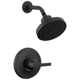 Delta Galeon 14 Series Shower Trim with H2OKinetic in Matte Black Finish - T14272-BL