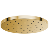Brizo Universal Showering 14" Linear Round H2OKinetic Single-Function Raincan Shower Head 2.5 GPM in Polished Gold Finish - 81987-PG-2.5