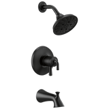 Delta Kayra Monitor 17 Series Tub & Shower Trim in Matte Black Finish - T17433-BL