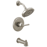 Peerless Faucets Westchester Tub/Shower Trim 1L 14S in Brushed Nickel Finish - PTT14423-BN