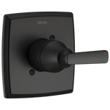 Delta Ashlyn Monitor 14 Series Valve Only Trim in Matte Black Finish - T14064-BL