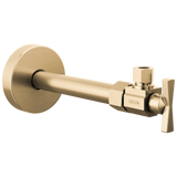 Delta Angled Supply Stop Valve with Lever Handle in Champagne Bronze Finish - DT022203-CZ