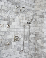 Delta Stryke 17 Series Integrated Diverter Trim with Six Function Diverter Less Diverter Handle