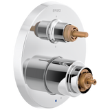 Brizo Odin Pressure Balance Valve with Integrated 6-Function Diverter Trim - Less Handles in Chrome Finish - T75P675-PCLHP