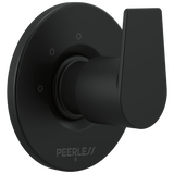 Peerless Faucets 3-Setting Diverter Trim in Matte Black Finish - PTT14319-BL