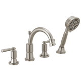 Peerless Faucets Westchester Roman Tub Trim Kit with Hand Shower in Brushed Nickel Finish - PTT4523-BN