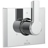 Delta Pivotal 6-Setting 3-Port Diverter Trim in Lumicoat Chrome Finish - T11999-PR