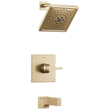 Delta Zura Monitor 14 Series H2OKinetic Tub & Shower Trim in Champagne Bronze Finish - T14474-CZ