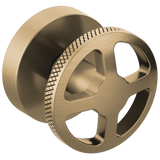 Brizo Litze Two-Handle Wall Mount Tub Filler Wheel Handle Kit in Luxe Gold Finish - HW70432-GL