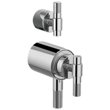 Brizo Litze TempAssure Thermostatic Valve with Integrated Diverter T-Lever Handle Kit in Chrome Finish - HL7533-PC