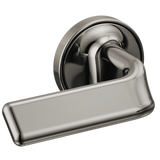 Brizo Allaria Two-Handle Wall Mount Tub Filler Twist Lever Handle Kit in Brilliance Black Onyx Finish - HL70467-BNX