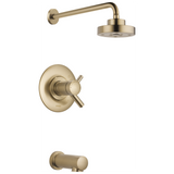 Brizo Odin Tempassure Thermostatic Tub/Shower in Luxe Gold Finish - T60475-GL