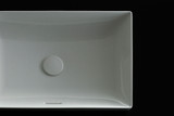 Toto Kiwami 23 5/8 inch Vessel Bathroom Sink with CeFiONtect in Cotton White - LT476GR#01