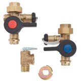 Watts 0120012 Tankless Valve Set 3/4 Inch Press Lead Free with Relief Valve