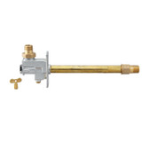 Watts 1" Through Wall Shutoff, 12" Long - 0722047