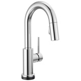 Delta Trinsic Touch2O Bar / Prep Faucet with Touchless Technology in Chrome - 9959TL-DST