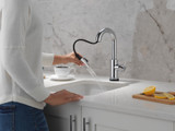 Delta Trinsic Touch2O Bar / Prep Faucet with Touchless Technology in Chrome - 9959TL-DST