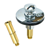 Watco Push-Pull Replacement Stopper with 5/16 and 3/8 in. Pin Adaptor in Chrome Plated - 38516-CP