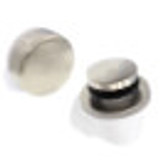 Watco Series 901 Innovator Foot Actuated Bath Waste Half Kit for Tubs up to 16" in Brushed Nickel - 901-FA-PVC-BN