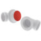 Watco Series 901 Innovator Foot Actuated Bath Waste Half Kit for Tubs up to 16" in Chrome Plated - 901-FA-PVC-CP