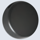 Watco Series 601 Foot Actuated Bath Waste Half Kit for Tubs up to 16 in Wrought Iron (Matte Black) - 601-FA-ABS-WI