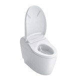 Toto Washlet G5A Integrated Smart Toilet - Elongated in Cotton White