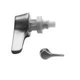 Jaclo Toilet Tank Trip Lever for Toto Side Mount Dual Flush Toilets in Satin Nickel - 9390-SN