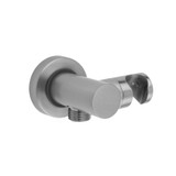Jaclo Contempo Water Supply Elbow with Hand Shower Holder in Stone Grey - 6458-GRY