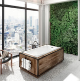 Bain Ultra Vibe 6030 Rectangular Drop In 1-Person 44 Gallon Soaker Bathtub with Slim Deck in Biscuit - BVIBRD10N-02