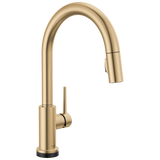 Bundle: Delta Trinsic Single Handle Pull-Down Kitchen Faucet with Touch2O Technology in Champagne Bronze with Environmental Water Systems SS-2.5 Essential Max Flow Drinking Water System