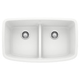 Blanco 442200 Valea Silgranit Equal Double with Low-Divide Undermount - Anthracite