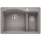 Blanco 440199 Diamond 1.5 Bowl Silgranit II- Anthracite Drop In Kitchen Sink