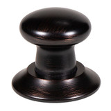 InSinkErator Decorative Air Switch Push Button, Nautical Style in Classic Oil Rubbed Bronze - 78665D-ISE