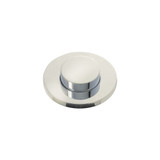 InSinkErator Decorative Air Switch Push Button, Tuxedo Style in Polished Nickel - 78663E-ISE